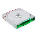 Lian Li Uni Fan TL Flex 120mm White ARGB PWM Fan