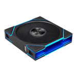 Lian Li Uni Fan TL Flex 120mm Black ARGB PWM Reverse Blade Fan