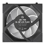 Lian Li Uni Fan SL-INF LCD Flex 120mm Black Reverse Blade ARGB PWM Fan
