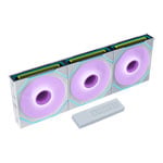 Lian Li Uni Fan SL-INF Flex 120mm White ARGB PWM Triple Fan Pack