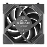 Lian Li Uni Fan TL LCD Flex 120mm Black ARGB PWM Triple Fan Pack