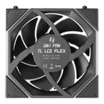 Lian Li Uni Fan TL LCD Flex 120mm Black ARGB PWM Reverse Blade Fan