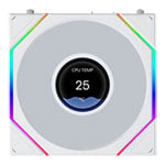 Lian Li Uni Fan TL LCD Flex 120mm White ARGB PWM Triple Fan Pack