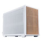 Lian Li B4-mATX Wood White SFF Micro ATX Mesh PC Gaming Case