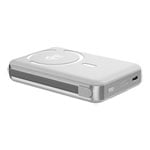 Xclio 10000mAh FAST 25W Qi2.2 Magsafe White Wireless / Wired Powerbank