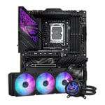 ASUS ROG STRIX Z890-E GAMING WIFI with ASUS ROG STRIX LC III LCD 360mm ARGB Black AIO Bundle