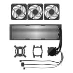 Fractal Design Radius 360 RGB Black All in One Liquid CPU Cooler