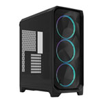 Refurbished Fractal Design Meshify 3 Black RGB Mid Tower PC Gaming Case