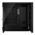 CORSAIR FRAME 5000D WOOD RS Black / Walnut Tempered Glass Mid Tower ATX PC Case