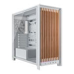 CORSAIR FRAME 5000D WOOD RS White / Oak Tempered Glass Mid Tower ATX PC Case