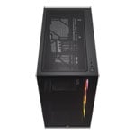 CORSAIR 2800X RS-R ARGB Black MicroATX Tower PC Case