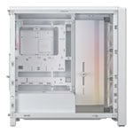 CORSAIR FRAME 4000D LCD RS ARGB White Tempered Glass Mid Tower ATX PC Case with 14.5" XENEON EDGE