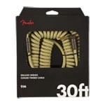 Fender Deluxe Coil Cable, 30', Tweed
