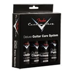 Fender Custom Shop Deluxe Guitar Care System, 4 Pack, Black