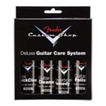 Fender Custom Shop Deluxe Guitar Care System, 4 Pack, Black