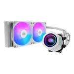 Cooler Master MasterLiquid Core Nex 240 White ARGB All in One Liquid CPU Cooler
