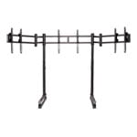 Next Level Racing Round Tube Freestanding Triple Monitor Stand