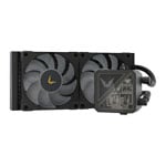 Valkyrie V240 Lite ARGB LCD Black 240mm All in One Liquid CPU Cooler