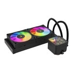 Valkyrie V240 Lite ARGB LCD Black 240mm All in One Liquid CPU Cooler