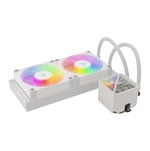 Valkyrie V240 Lite ARGB LCD White 240mm All in One Liquid CPU Cooler