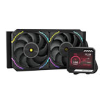 Valkyrie V240 ARGB LCD Black 240mm All in One Liquid CPU Cooler