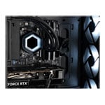 Gaming PC with NVIDIA RTX 5070 Ti and AMD Ryzen 7 9700X