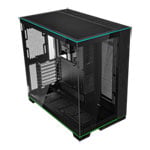 Lian Li O11 Dynamic EVO RGB Black Dual Chamber Mid Tower Tempered Glass Reversible PC Gaming Case