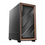 Antec Flux SE Mid Tower Sound Dampened Black/Walnut PC Gaming Case