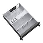 CodeGen 4U Rackmount 600mm Deep With USB Type-C and 2 x 80mm PWM HDB Black Fans Included