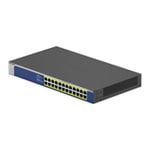Open Box NETGEAR GS524PP 24 Port Gigabit Unmanaged PoE Switch 300W
