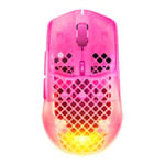 SteelSeries Aerox 3 Gen 2 Ultra-Lightweight Wireless Magenta Gaming Mouse