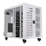 Thermaltake AX1000 TG Snow White Tempered Glass Super Tower Dual System PC Case