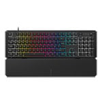 CORSAIR SKIFF 100 Wired Black UK Full Size RGB Membrane Gaming Keyboard