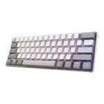 CORSAIR CLIPPER PRO MINI 60 Wired White Hall Effect 60% RGB Gaming Keyboard