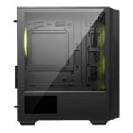 MSI MAG FORGE M110R AIRFLOW Black Tempered Glass MicroATX Tower PC Case