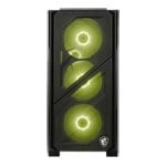 MSI MAG FORGE M110R AIRFLOW Black Tempered Glass MicroATX Tower PC Case