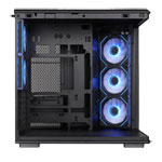 Thermaltake View 590 TG ARGB Black Dual Chamber Mid Tower Tempered Glass PC Case
