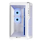 Thermaltake View 590 TG ARGB Snow White Dual Chamber Mid Tower Tempered Glass PC Case