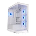 Thermaltake Stage 500 TG ARGB White Tempered Glass Back-Connect Mid Tower PC Case