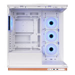 Thermaltake Stage 500 TG ARGB White Tempered Glass Back-Connect Mid Tower PC Case