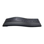 Logitech ERGO K860 Wireless Bluetooth Ergonomic UK Keyboard Graphite