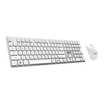MSI FORGE K210 Wireless White UK Keyboard & Mouse Combo