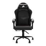 CORSAIR TC80 Gaming Chair Black PU Foam Fabric / Leatherette Adjustable Gaming Chair