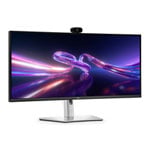 Dell Pro P 34 P3426WEV 34" 3800R UWQHD 100Hz USB-C Hub Webcam Curved IPS Monitor