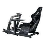 Thermaltake GR350 Racing Simulator Cockpit Black with Reclining Seat