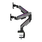 MSI MPG MT201DRG Fully Adjustable VESA-compatible 35-inch Gas Spring Dual Monitor Mount