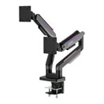 MSI MPG MT201DRG Fully Adjustable VESA-compatible 35-inch Gas Spring Dual Monitor Mount