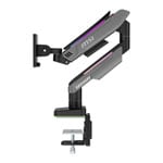 MSI MPG MT201RG Fully Adjustable VESA-compatible 35-inch Gas Spring Monitor Mount
