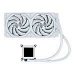 Lian Li Galahad II LCD 280 White with UNI FAN TL 140 Wireless ARGB Fans