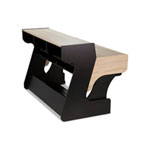 Zaor - Miza 88 XL FLEX Workstation Desk (Black Oak)